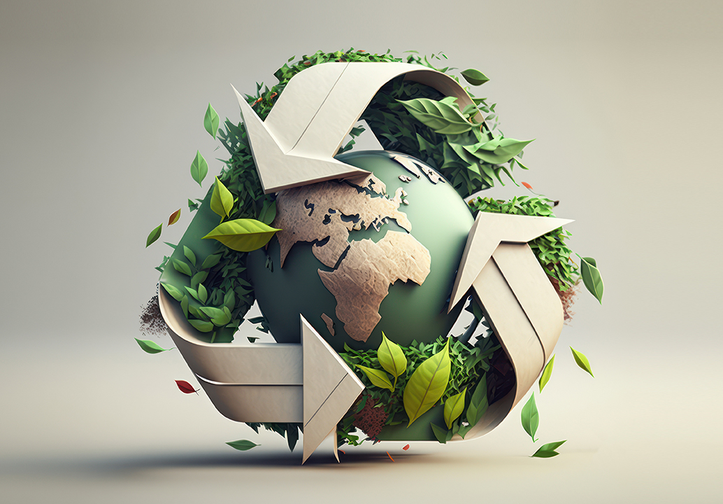 Volunteer Time: Generated with AI: 3D earth with 3D 